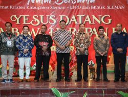 Hadiri Perayaan Natal, Wakil Bupati Danang Maharsa, Ajak Umat Kristiani Merawat Keberagaman dan Persatuan