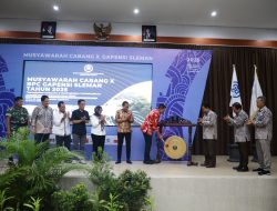 Buka Muscab Gapensi Ke -X, Wakil Bupati Sleman Berharap Dapat Terus Memberikan Kontribusi Nyata