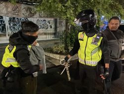 Bawa Senjata Tajam, 2 Pelajar di Amankan Patroli Samapta Polda DIY