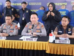 Polres Tangsel Berhasil Tangkap 4 Pelaku Penyiraman Air Keras terhadap Polisi dan Warga Sipil