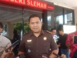 Kasi Intel Kejari Sleman, Maksimal Bulan April Selesai Proses Penyidikan Dugaan Korupsi Dana Hibah di Sleman