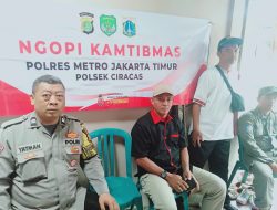 Ngopi Kamtibmas Polsek Ciracas Meningkatkan Sinergitas Antar Warga dan Kepolisian