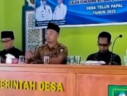 Pemdes Teluk Papal Gelar Musdes Calon Penerima BLT dan Bahas Otonomi Daerah