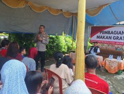 Polres Metro Jakarta Timur Gelar Aksi Sosial Berbagi Makanan untuk Warga Rawabunga