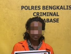 Polres Bengkalis Tangkap Pelaku Pembakaran Lahan di Kecamatan Bantan