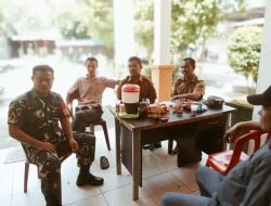 Babinsa Koramil 01/Bengkalis Serda Asnawi Gelar Komsos di Kampung Pancasila Desa Kuala Alam