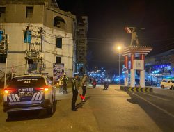 Polres Melawi Gelar Rajia Rutin Antisipasi Tindakan Kriminal dan Kejahatan di Malam Hari
