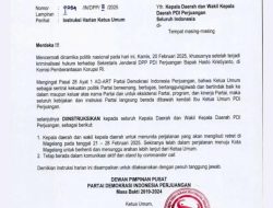 Ketua Umum PDI Perjuangan, Keluarkan Instruksi Kepada Kepala dan Wakil Kepala Daerah