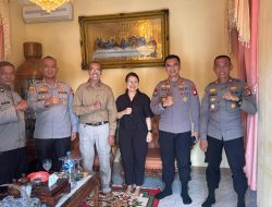 Kabid Humas Polda Kalbar di sambut Hangat Oleh Ketua KUD Bale Yatro Kabupaten Melawi