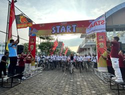 Lepas Peserta Fun Bike Rocket Infunity, Wakil Bupati Danang Maharsa Ajak Masyarakat Jadikan Olahraga Sebagai Rutinitas