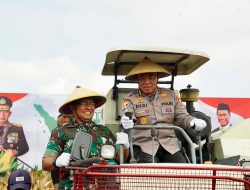 Wujudkan Asta Cita Irwasum Polri Pimpin Panen Jagung Serentak di Madiun