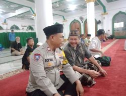 Bhabinkamtibmas Polsek Matraman Gelar Sholat Tarawih Keliling di Masjid Jami Al Taqwa