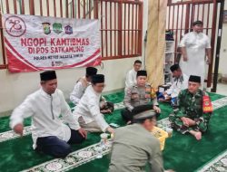 Ngopi Kamtibmas di Cijantung: Polsek Pasar Rebo Ajak Warga Jaga Keamanan dan Ketertiban Lingkungan