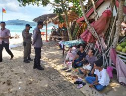 Polresta Banyuwangi Tingkatkan Patroli Di Tempat Wisata Untuk Antisipasi Gangguan Kamtibmas.