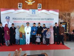 Lantik Jagabaya dan Dua Dukuh, Lurah Condongcatur Berpesan Berdirilah Saat Warga Dalam Kesulitan