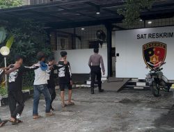 Sat Samapta Polres Pelabuhan Tanjung Perak Amankan 11 Remaja Hendak Tawuran