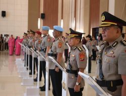 Mutasi Jabatan, Polda Lampung Gelar Sertijab Sejumlah Pejabat Utama dan Kapolres*