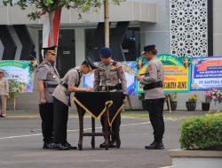 Kunjungan Kerja, Kapolda Jatim Pimpin Upacara Sertijab Kapolres Tuban