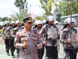 Kapolres Melawi Pantau Langsung Latihan Persiapan Pengamanan Mayday 2025