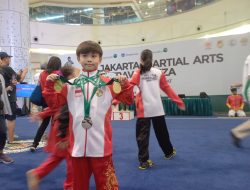 Belum Genap 8 tahun, Reyhans Clementrich Houston, Meraih 2 Emas dan 1 Perak