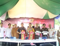 Wakapolres Bengkalis Pimpin Pemusnahan Barang Selundupan di TPA Bantan