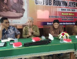 Memupuk Minat Baca Masyarakat Sleman, Dinas Perpustakaan dan Kearsipan Gelar Bedah Buku Guyub Rukun Ayem Tentram