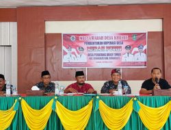 Wujudkan Kesejahteraan Masyarakat, Desa Pematang Duku Timur Bentuk Koperasi “Merah Putih