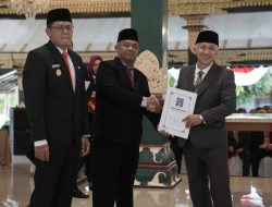 Lantik 155 Pejabat, Bupati Harda Kiswaya Berpesan Pejabat yang Dilantik Memahami Dengan Baik Jabatannya