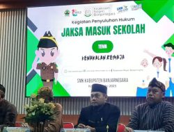 MKKS SMK Kab.Banjarnegara Mengawali kegiatan Jaksa Masuk Sekolah (JMS) Dari SMK Panca Bhakti Banjarnegara