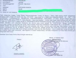 Kasus Penipuan Rp 3 Miliar oleh PT Mahakarya Artha Persada Mandek di Polres Metro Bekasi