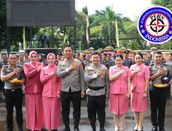 Sebanyak 98 Personel Polres Bogor Naik Pangkat, Kapolres Pimpin Langsung Upacara Kenaikan Pangkat TMT 1 Juli 2025