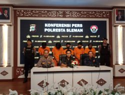 Pengeroyok Dua Pemuda di Angkringan, Akhirnya Ditahan di Polresta Sleman