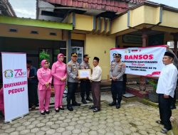 Memperingati Hari Bhayangkara ke-79, Kapolresta Banyuwangi Gelar Baksos ke Panti Jompo dan Asuhan