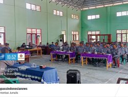 Guna Meningkatkan Kualitas Satlinmas: Kades Karang Anom Laksanakan Pelatihan Satlinmas