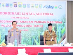 Dukung Program Ketahanan Pangan, Kapolres Tebo Hadiri Rakor Lintas Sektoral