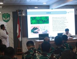 Sosialisasi P4GN Korem 052/Wkr : Wujudkan Lingkungan Bersih Narkoba