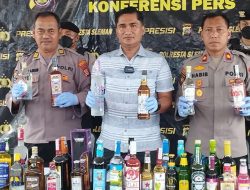 Jual Minuman Keras Cara COD, 10 Orang di Tetapkan Sebagai Tersangka