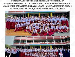 SD Negeri Duri Kepa 07 Jakarta Barat Banyak Meraih Prestasi