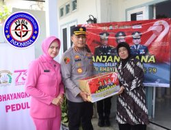 Hari Bhayangkara ke-79, Polresta Banyuwangi Gelar Anjangsana Kunjungi Purnawirawan dan Keluarga Besar Polri