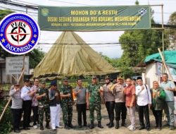 Peletakan Batu Pertama Pembangunan Pos Koramil Mega Mendung oleh Dandim 0621/Kab Bogor Letkol Inf Henggar Tri Wahono*