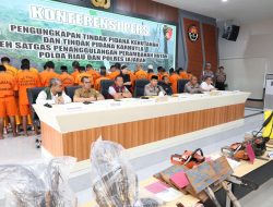 Hantam Perusak Hutan, Polda Riau Tangkap 46 Pelaku Lingkungan