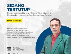 Tiga Mahasiswa Doktor UHAMKA Tuntaskan Ujian Tertutup, Nursalim: “Perjuangan Masih Panjang”