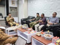 Bahas Permasalahan Transmigrasi Asal Sleman, Bupati Harda Kiswaya Bertemu Bupati Konawe Selatan