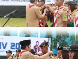 Sebanyak 400 Pramuka Penegak dan Pandega Mengikuti Perkemahan di Politeknik Banjarnegara