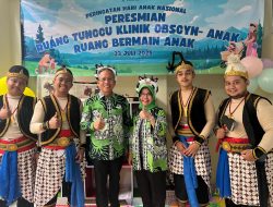 Tingkatkan Pelayanan Terhadap Anak, RSUD Prambanan Melaunching Ruang Tunggu Khusus Anak