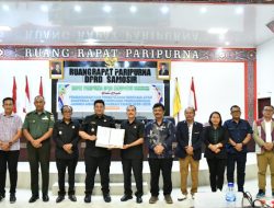 DPRD dan Pemkab Samosir Sepakati Ranperda RPJMD Samosir 2025 – 2029