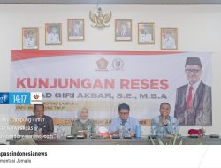 Komisi IV DPR-RI dan Ketua DPRD Provinsi Lampung Hadiri Reses Pimpinan DPRD Kabupaten Lampung Timur