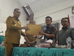 Bupati Toba Sampaikan Nota Pengantar Rencana Pembangunan Jangka Menengah Daerah 2025-2029