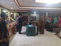 Tiga Perangkat Desa Kebaron Resmi Dilantik, Camat Tulangan Tekankan Profesionalisme dan Sinergi