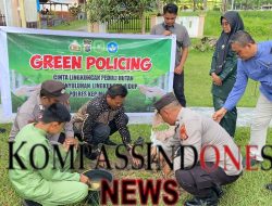 Polres Meranti Gencarkan Green Policing, Tanamkan Cinta Lingkungan Sejak Dini di Sekolah